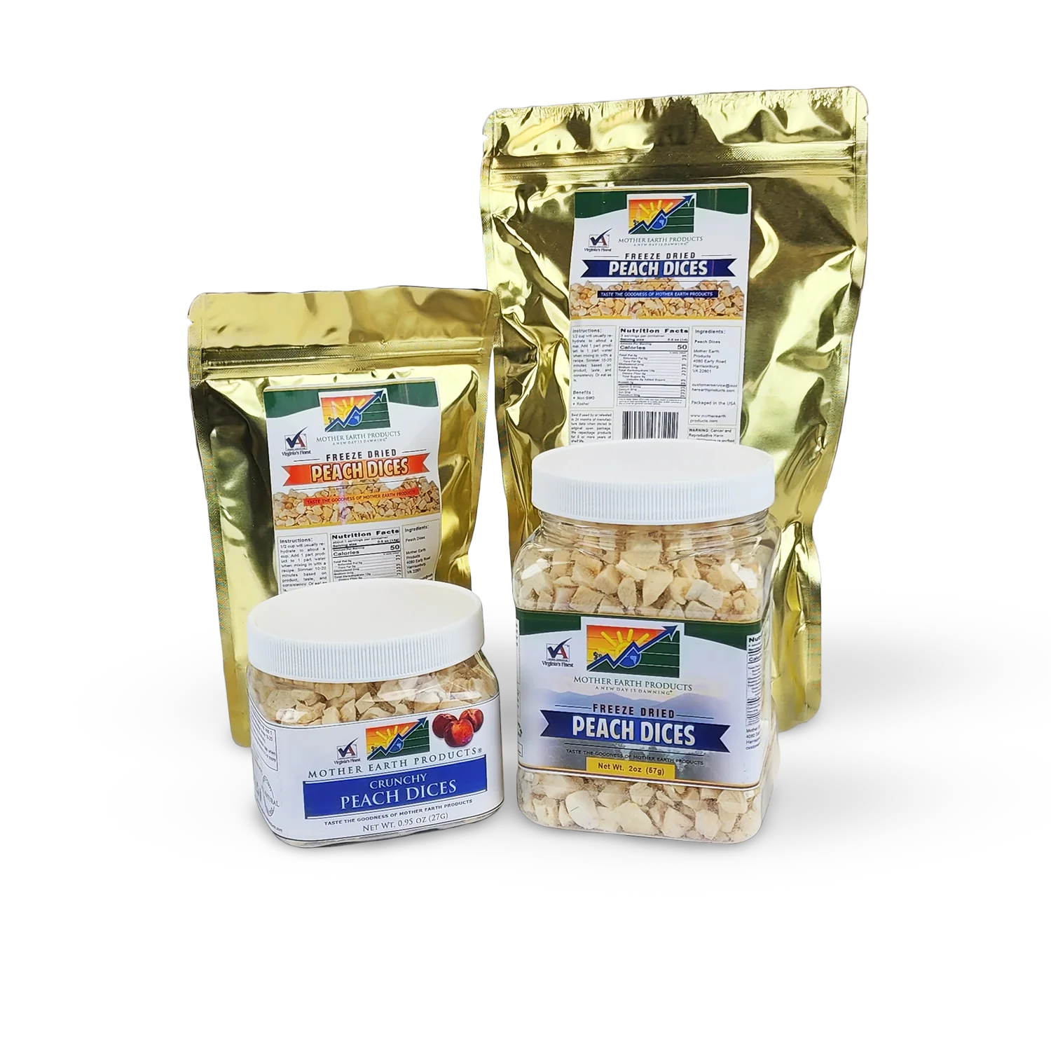 Freeze Dried Peach Dices - Image 5