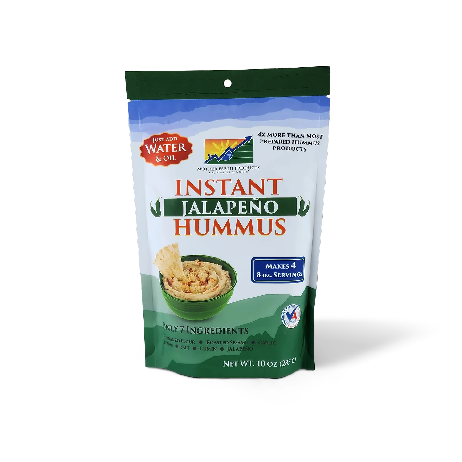 10 oz. Instant Jalapeño Hummus Mix