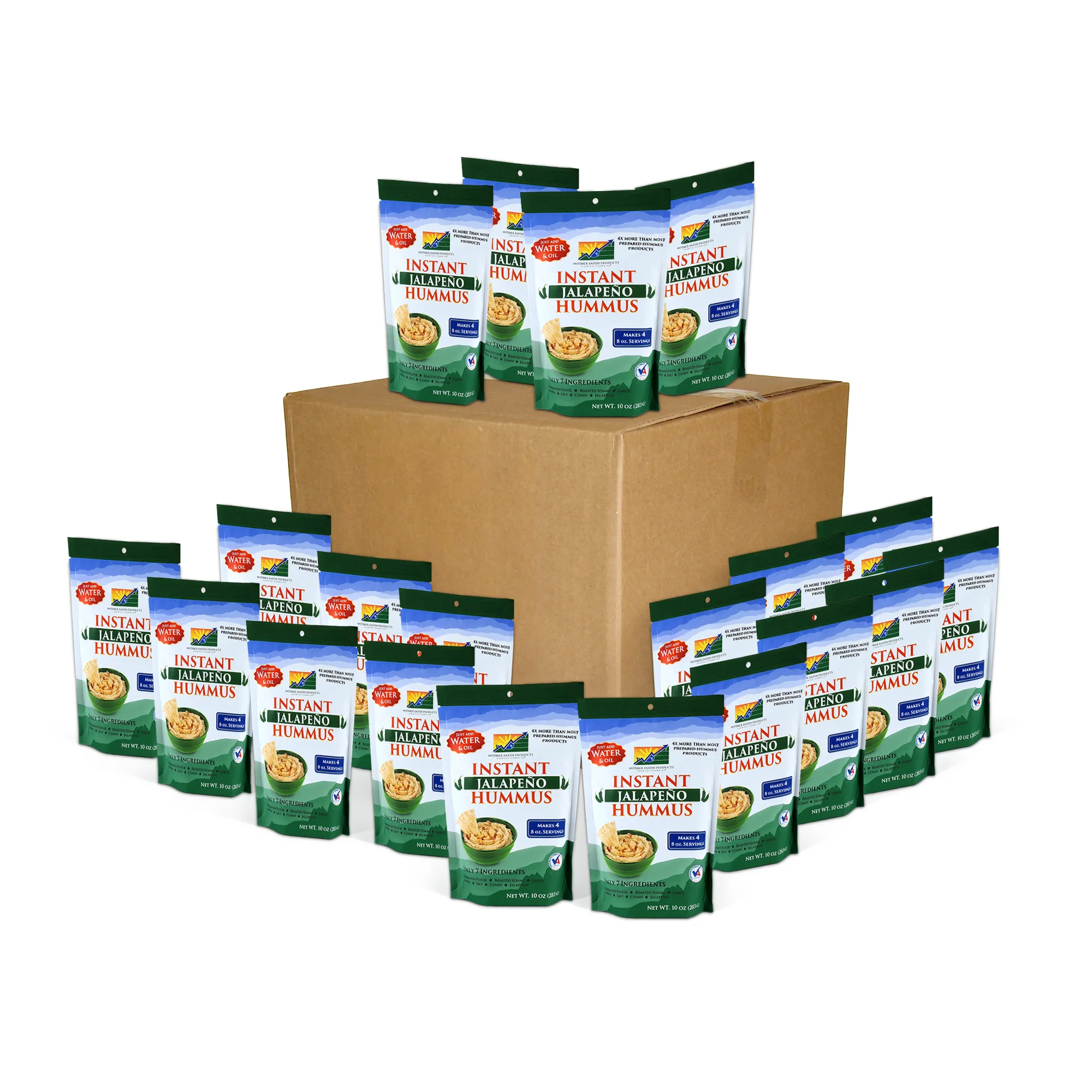 10 oz. Instant Jalapeño Hummus Mix - Image 5