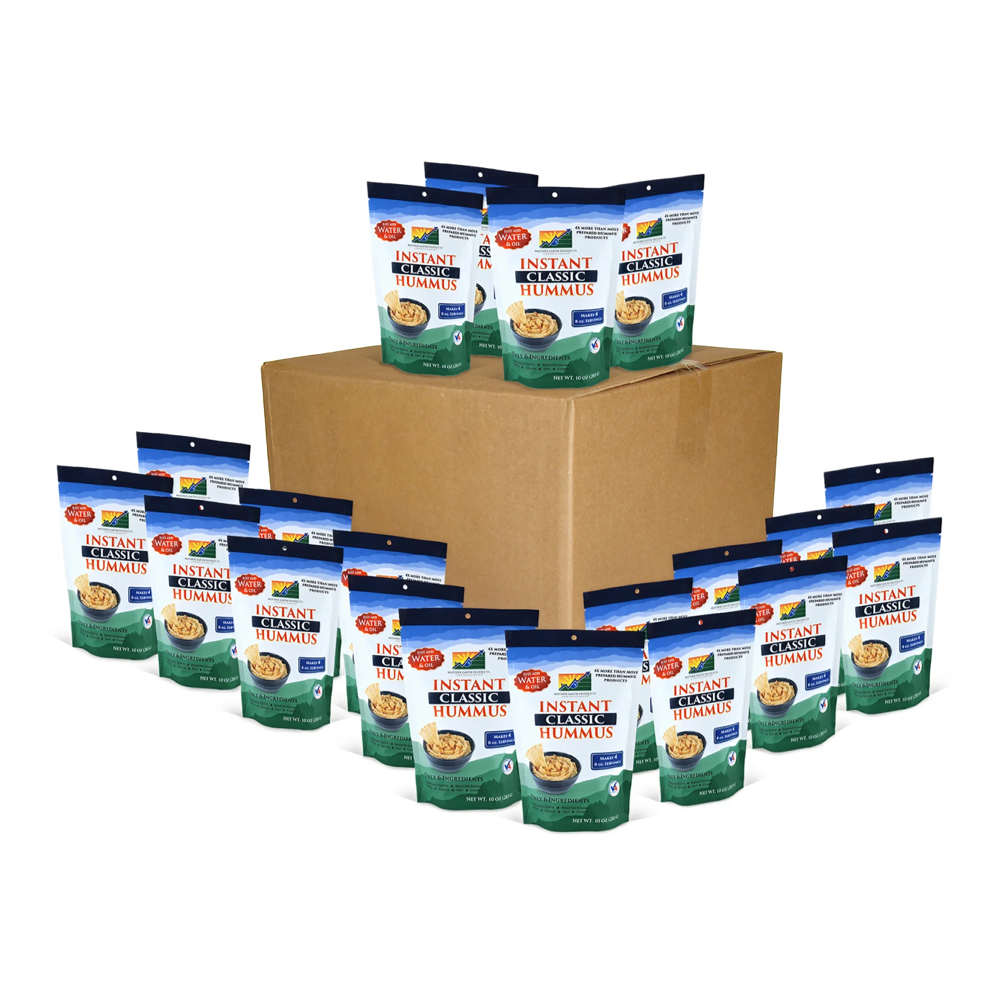 10 oz. Instant Original Classic Hummus Mix - Image 3