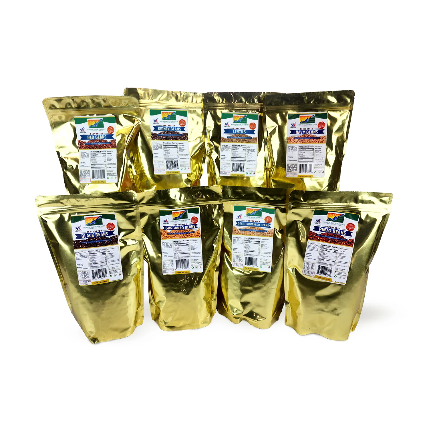 Instant Pre-Cooked Beans Kit