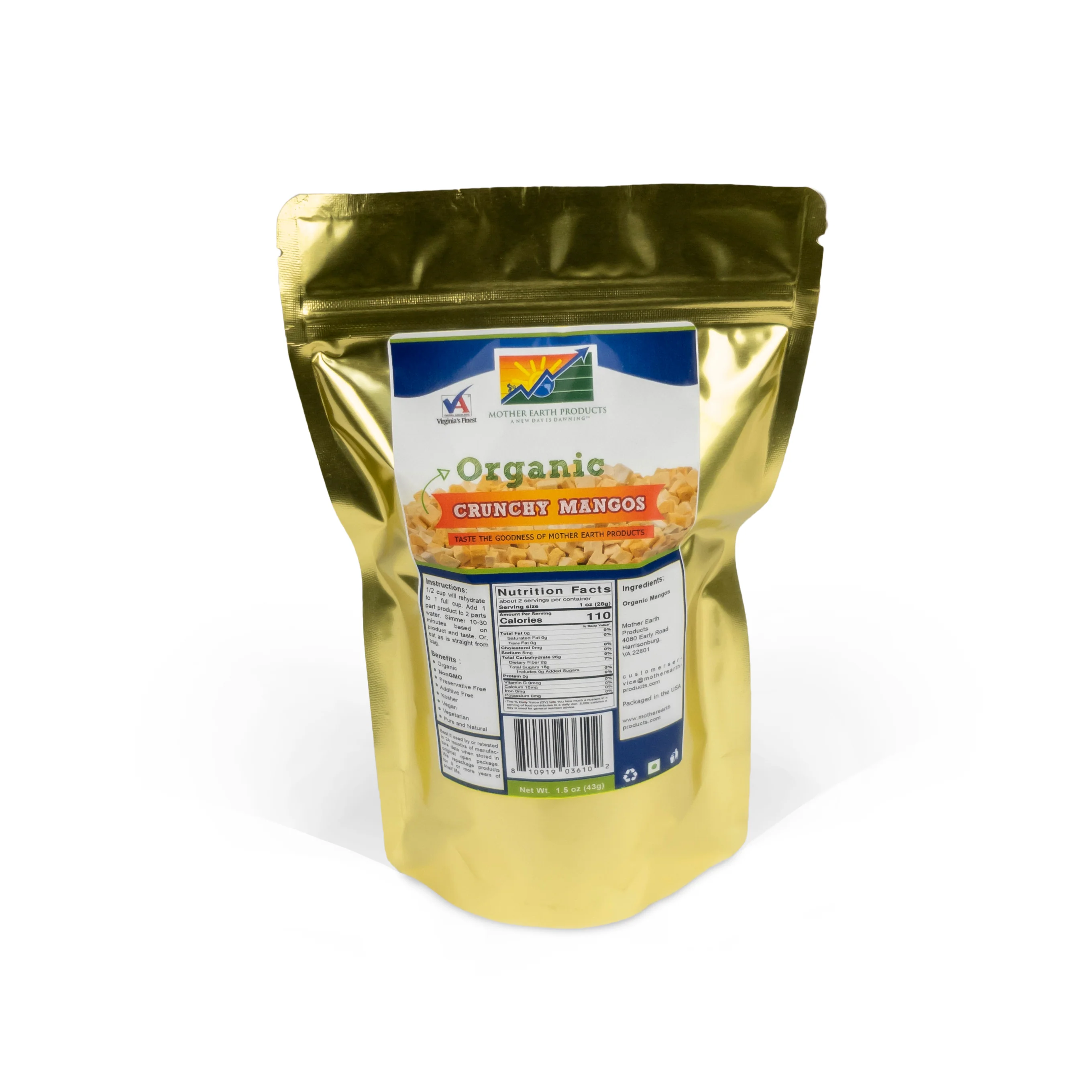 Organic Crunchy Mangos - Image 3