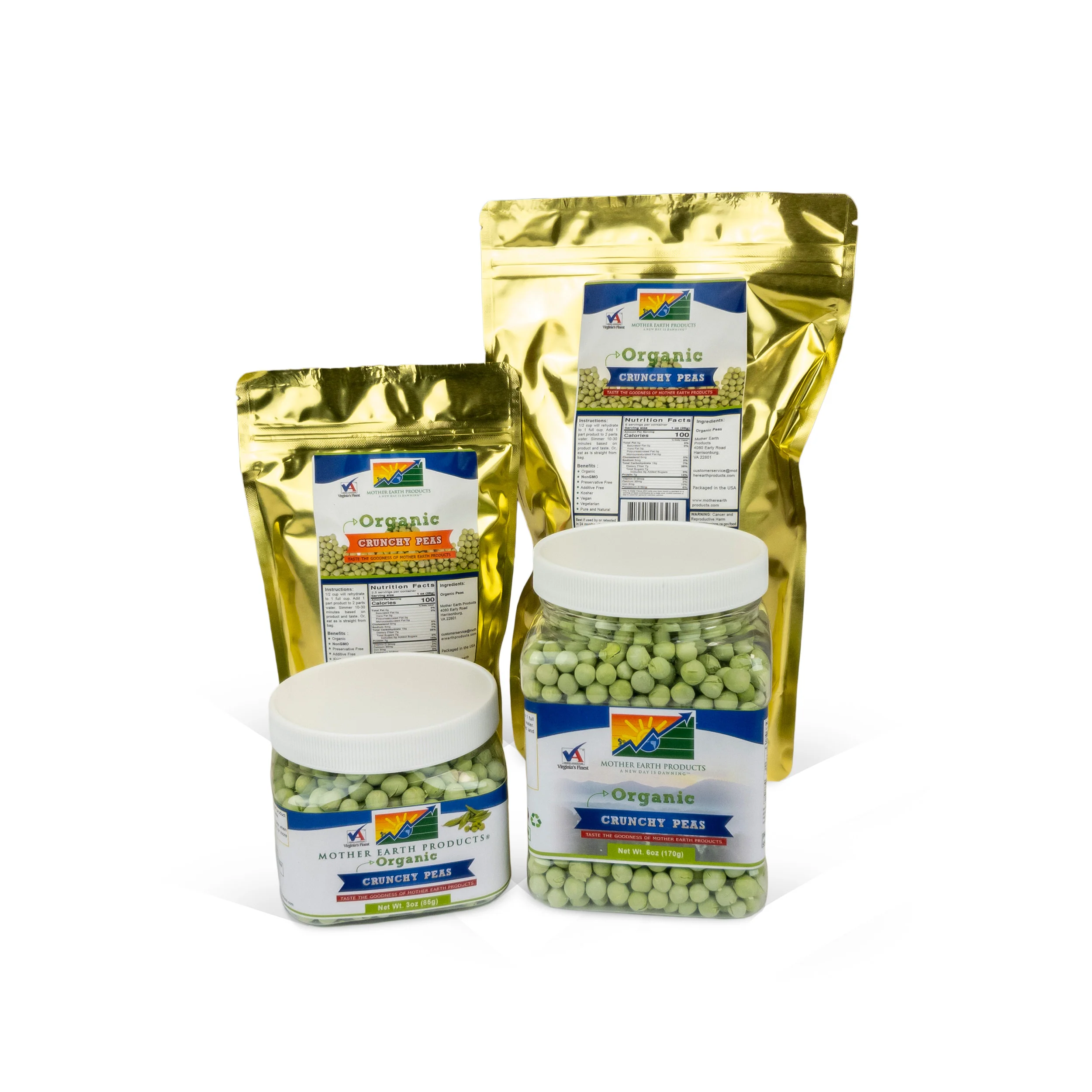 Organic Crunchy Peas - Image 6