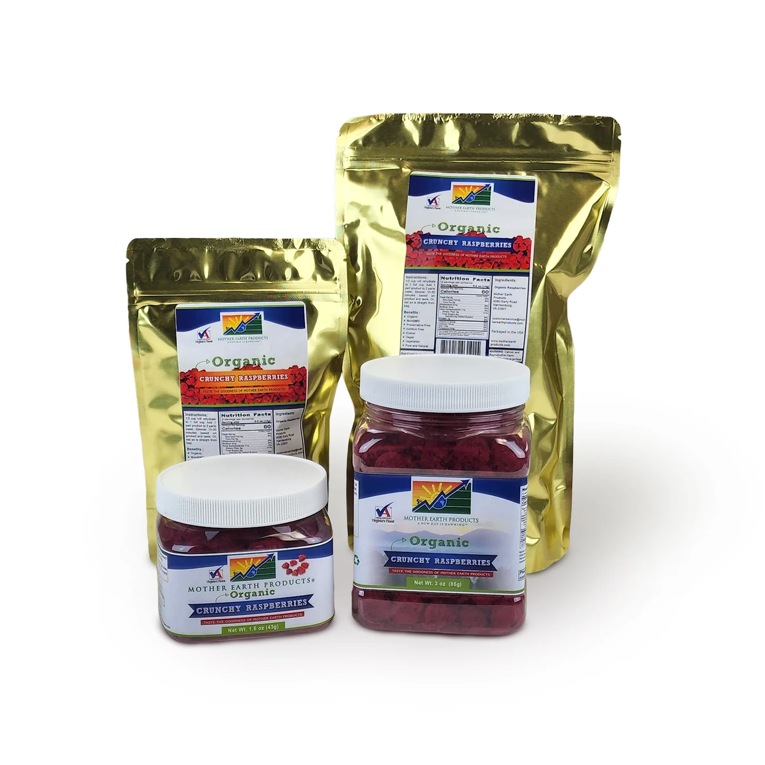 Organic Crunchy Raspberries - Image 6