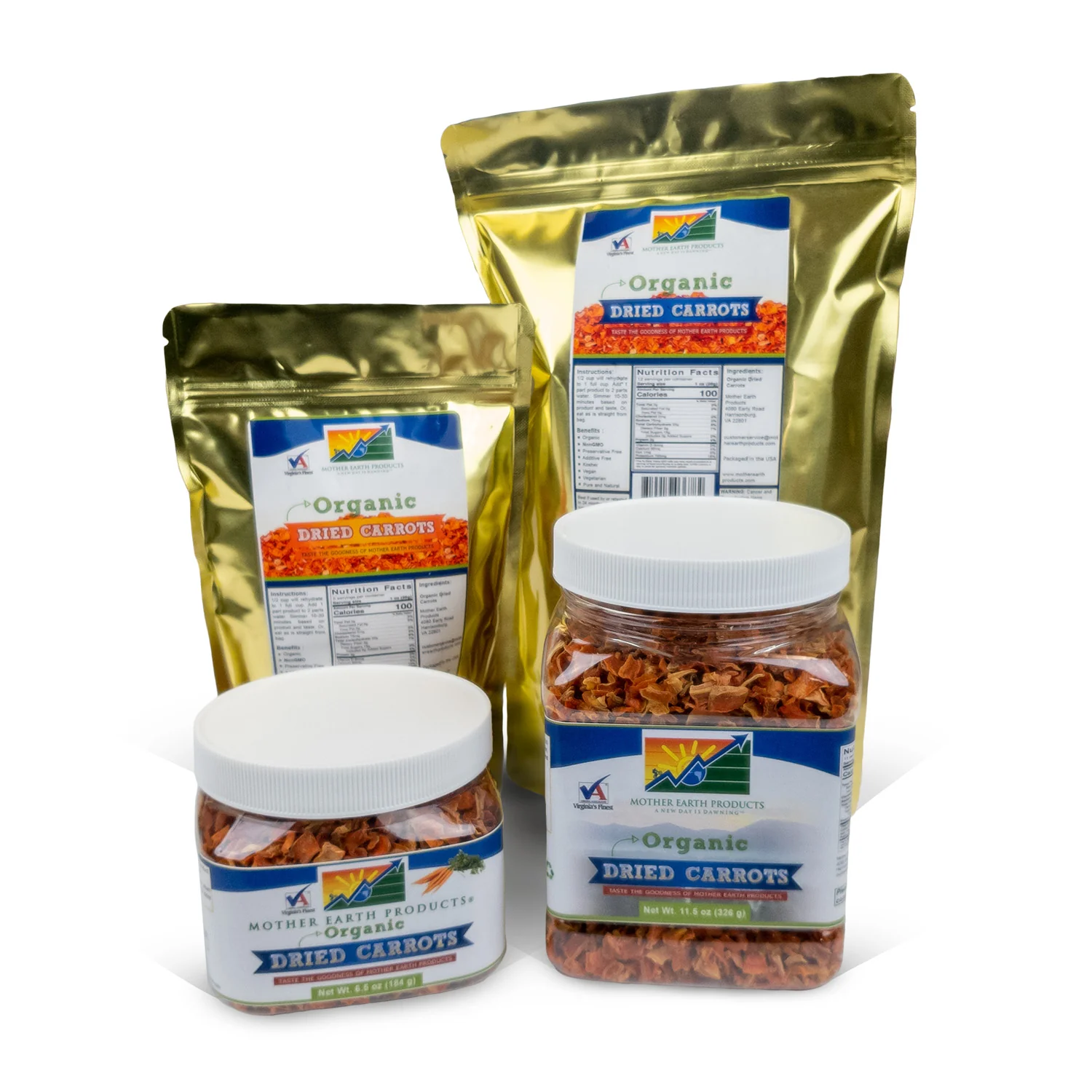 Organic Dried Carrots - Image 6