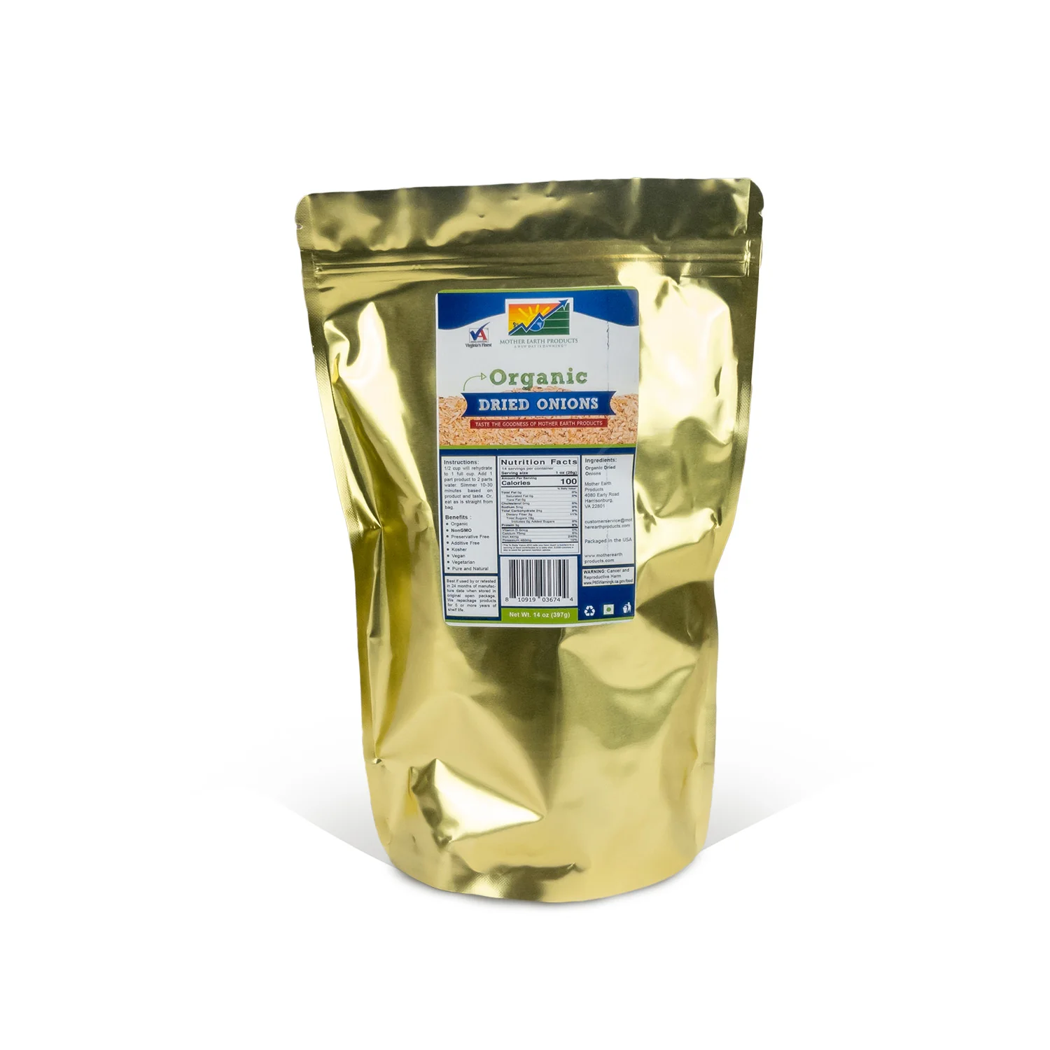 Organic Dried Onions - Image 4