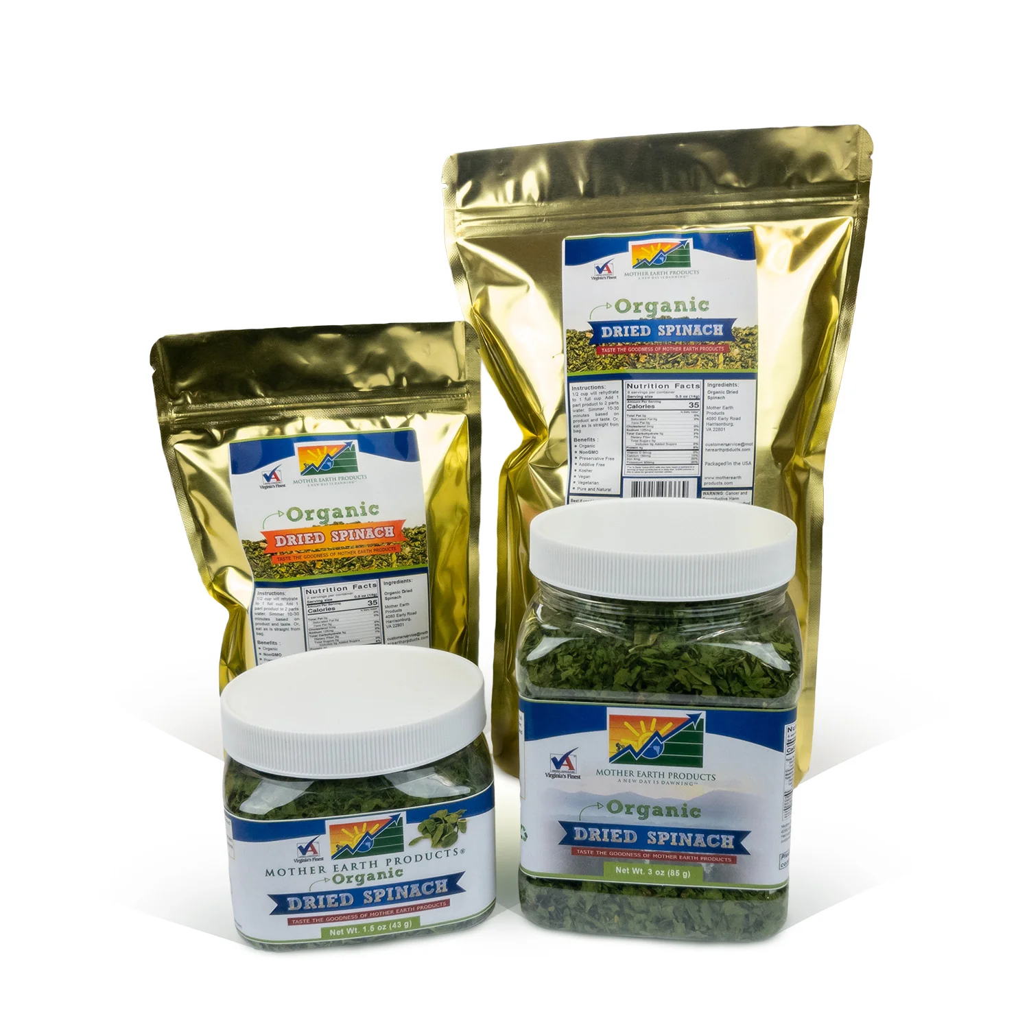 Organic Dried Spinach - Image 6